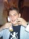 One man and his alcohol.