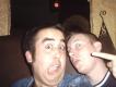 me and dave in cheltenham... these 5 day will get messy
